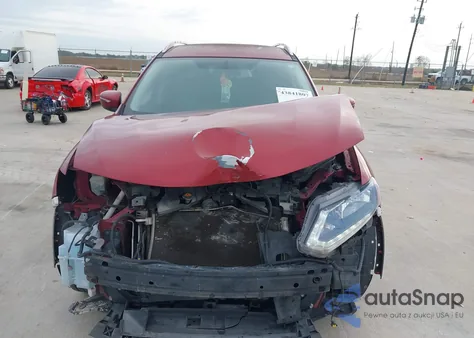 2016 Nissan Rogue Sv из США, поврежденный, VIN KNMAT2MT6GP611518